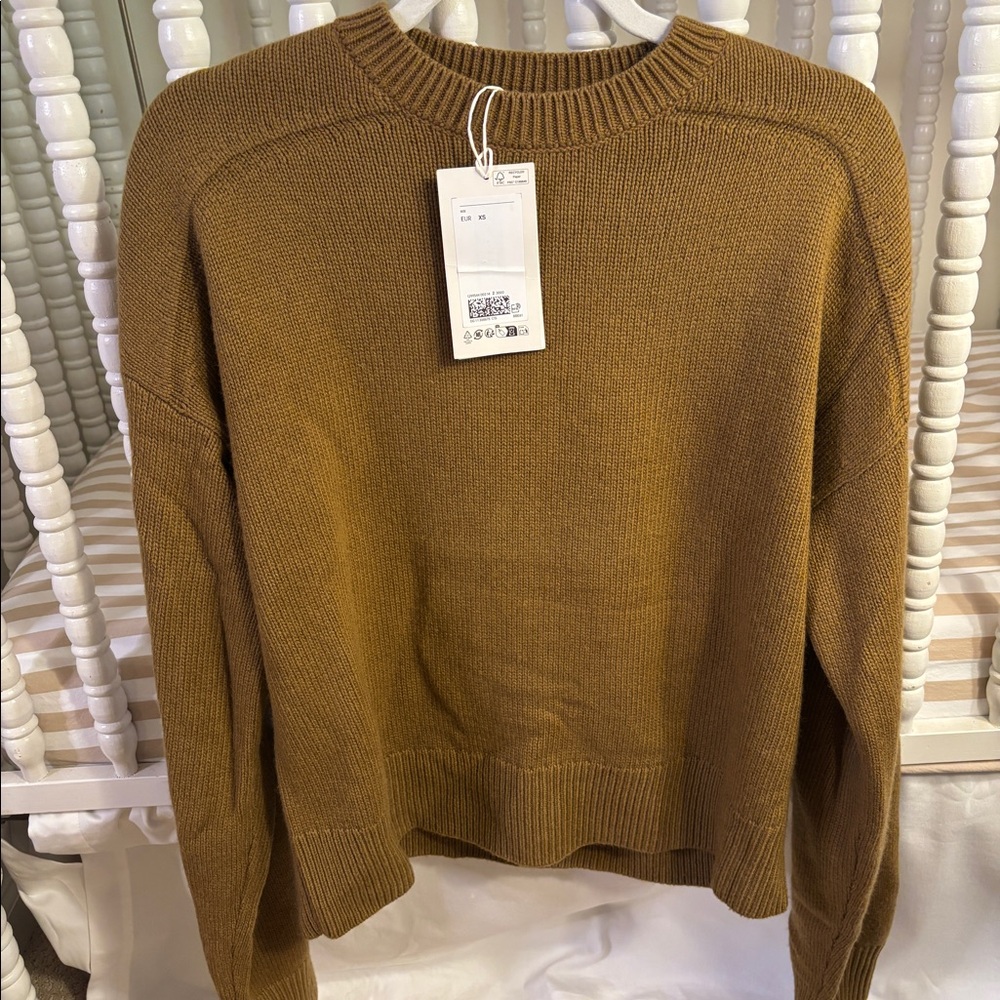 NWT H&M Studio Wool/Cashmere Blend Sweater Sz XS